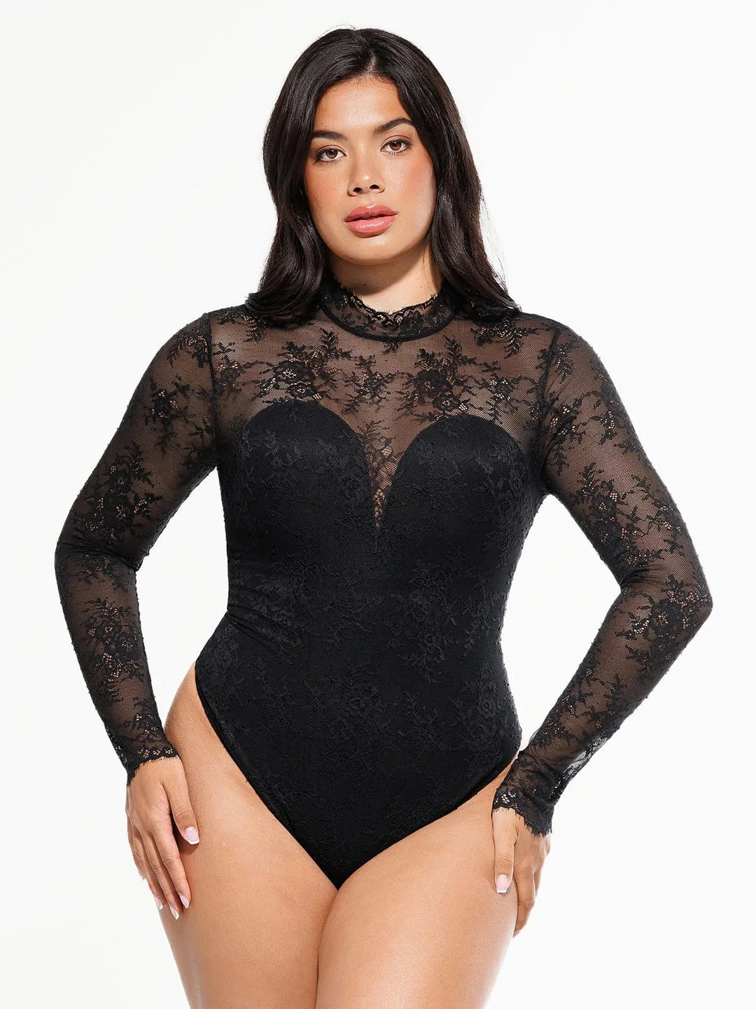 Body Modelator | Dantelă florală